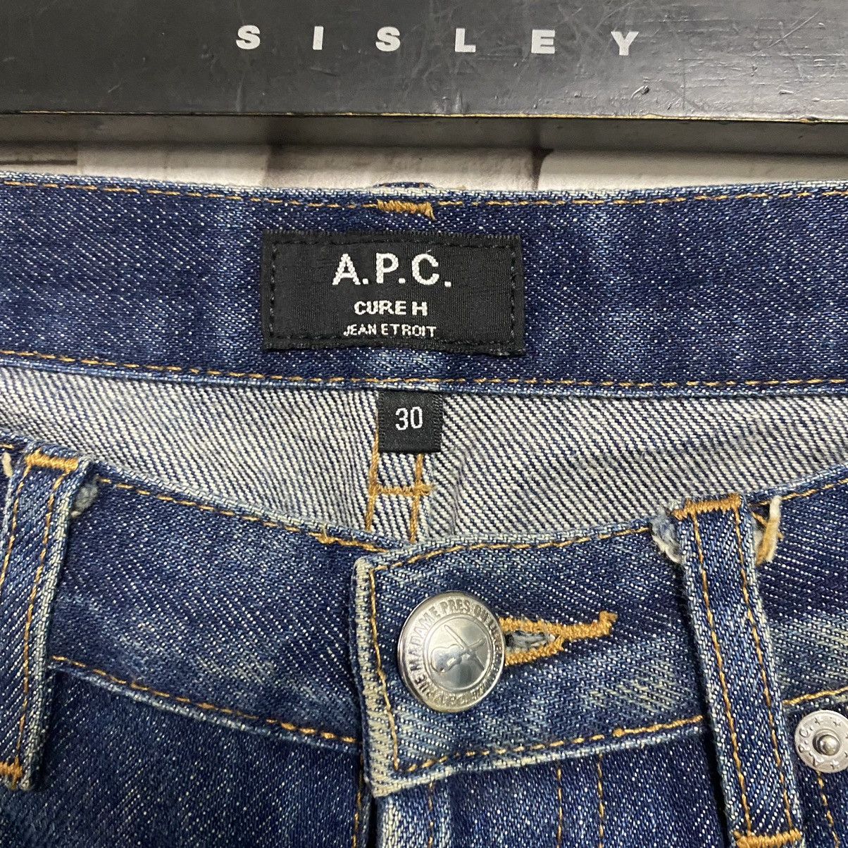 A.P.C. APC Cure H jean Etroit Ivy Fit Size US 29 - 3 Thumbnail
