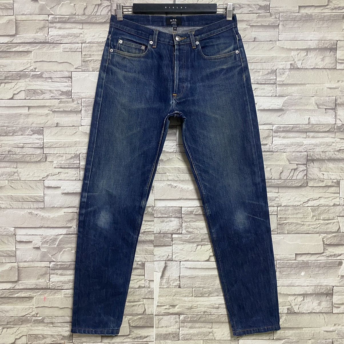 A.P.C. APC Cure H jean Etroit Ivy Fit Size US 29 - 4 Thumbnail