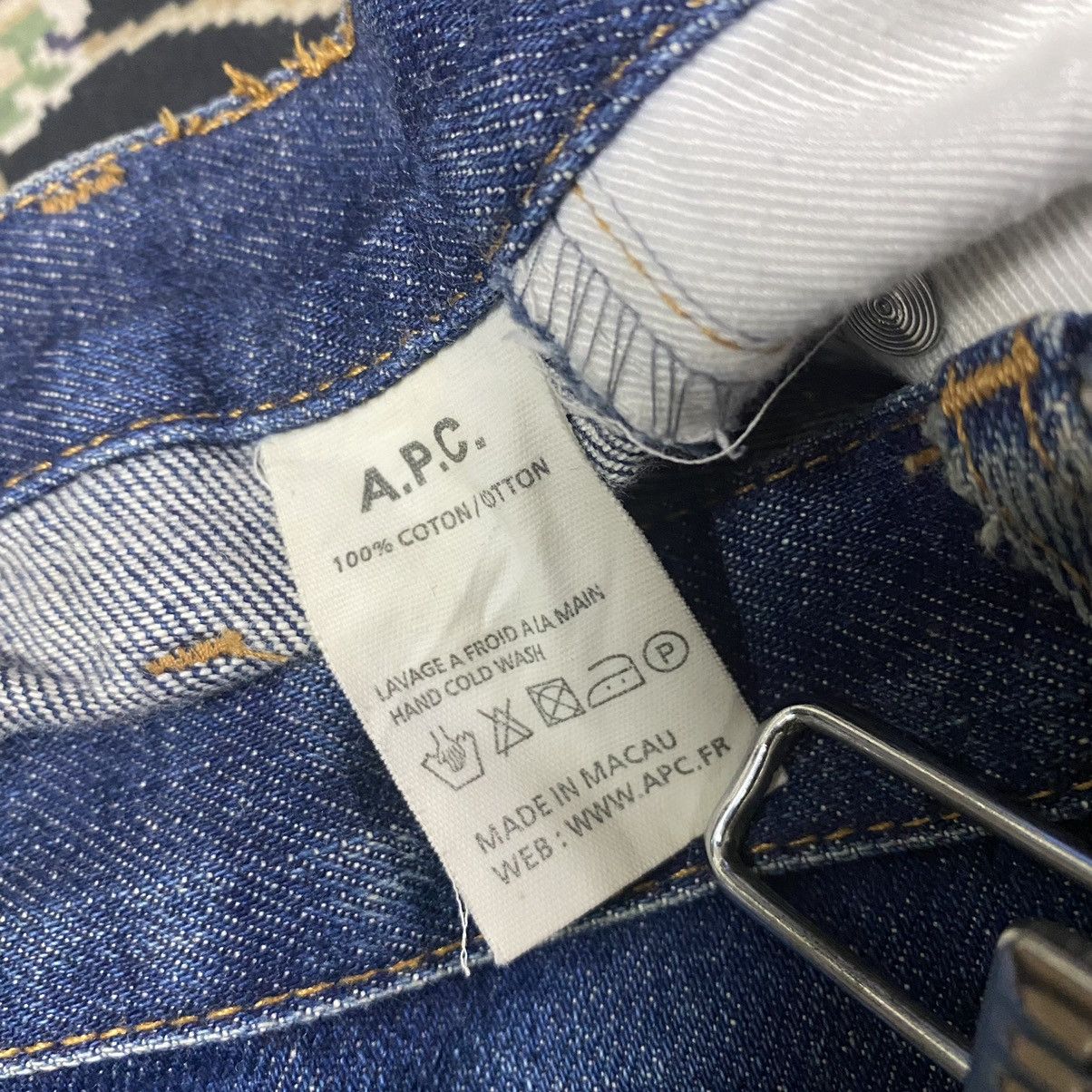 A.P.C. APC Cure H jean Etroit Ivy Fit Size US 29 - 13 Thumbnail