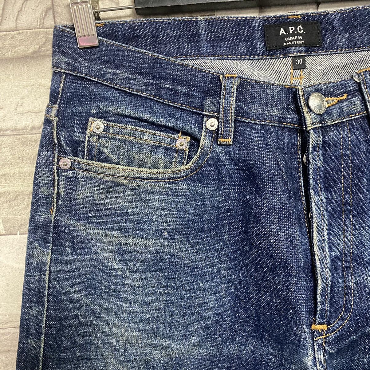 A.P.C. APC Cure H jean Etroit Ivy Fit Size US 29 - 7 Thumbnail