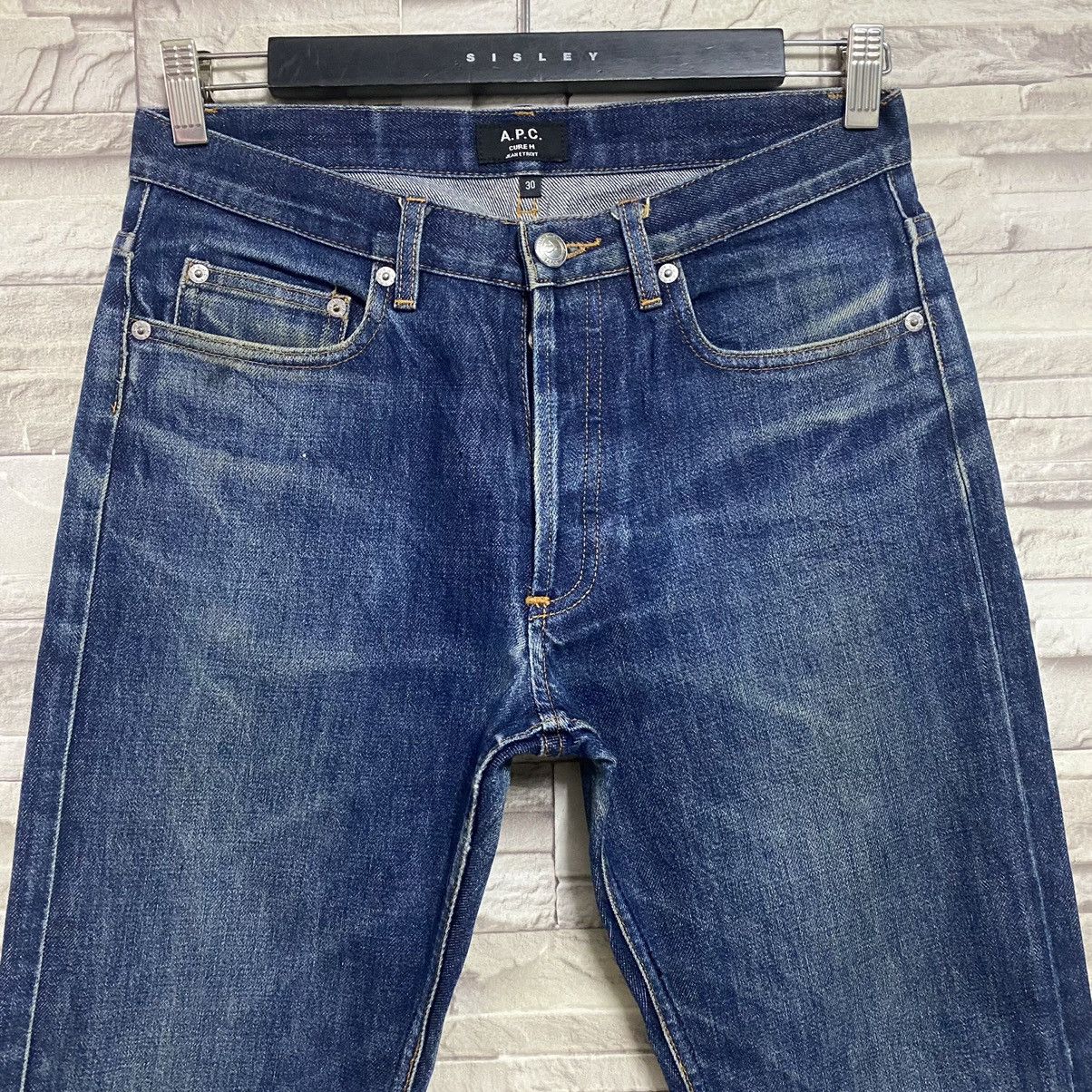 A.P.C. APC Cure H jean Etroit Ivy Fit Size US 29 - 5 Thumbnail