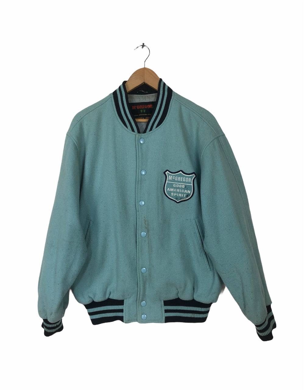 Vintage McGREGOR OFFICIAL Varsity Wool Jacket BIG LOGO