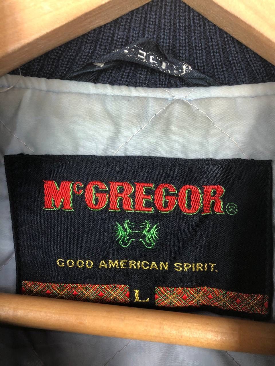 Vintage McGREGOR OFFICIAL Varsity Wool Jacket BIG LOGO