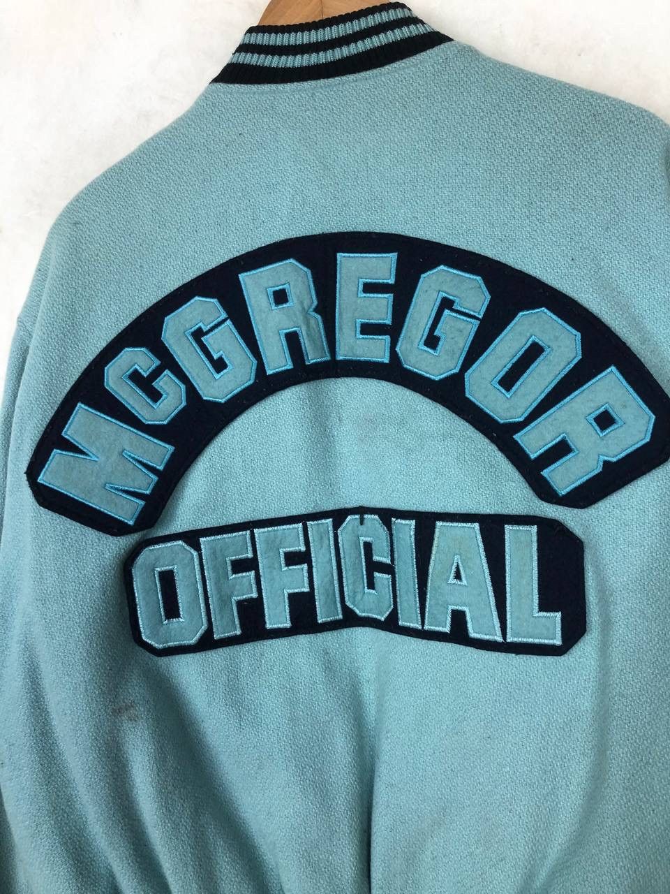 Vintage McGREGOR OFFICIAL Varsity Wool Jacket BIG LOGO