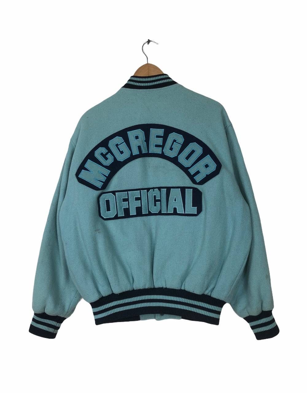 Vintage McGREGOR OFFICIAL Varsity Wool Jacket BIG LOGO