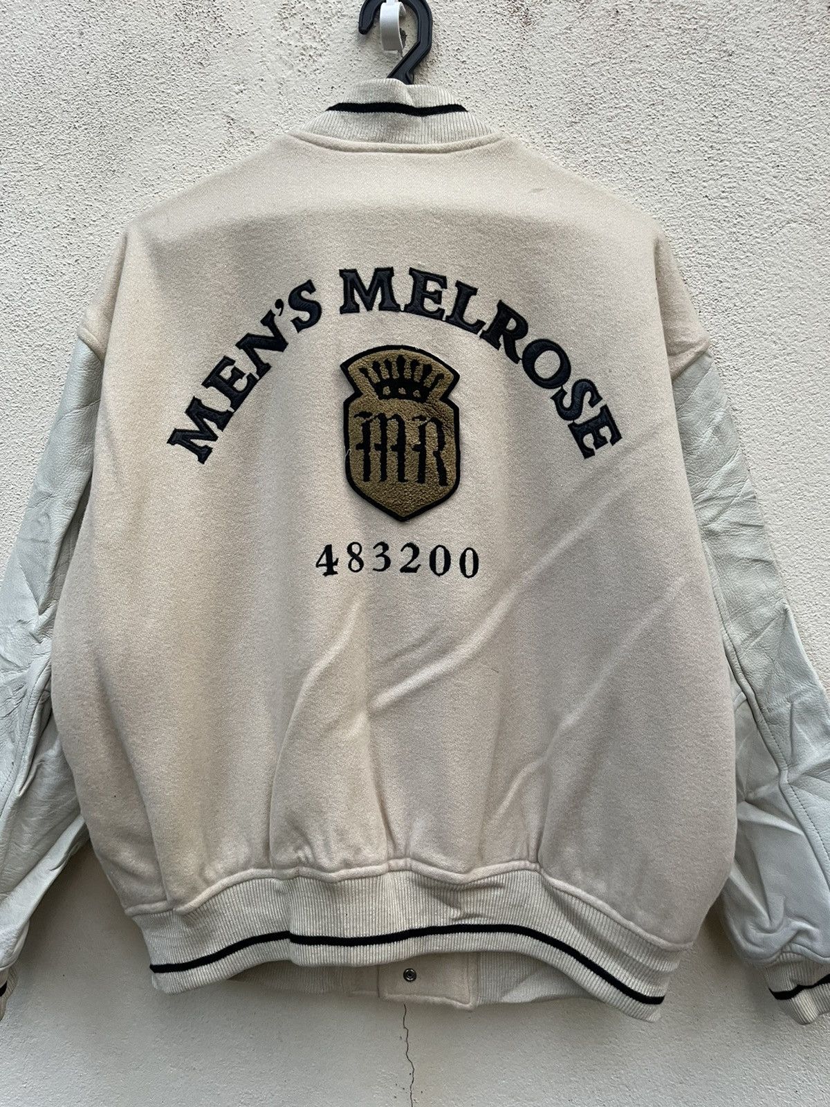 Melrose × Vintage Vintage Varsity Jacket Mens Melrose Strretwear Size US L / EU 52-54 / 3 - 5 Thumbnail