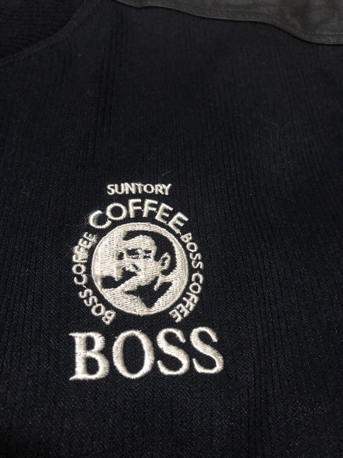 Japanese Brand 90’s VARSITY JACKET SUNTORY BOSS COFFEE Size US L / EU 52-54 / 3 - 5 Thumbnail