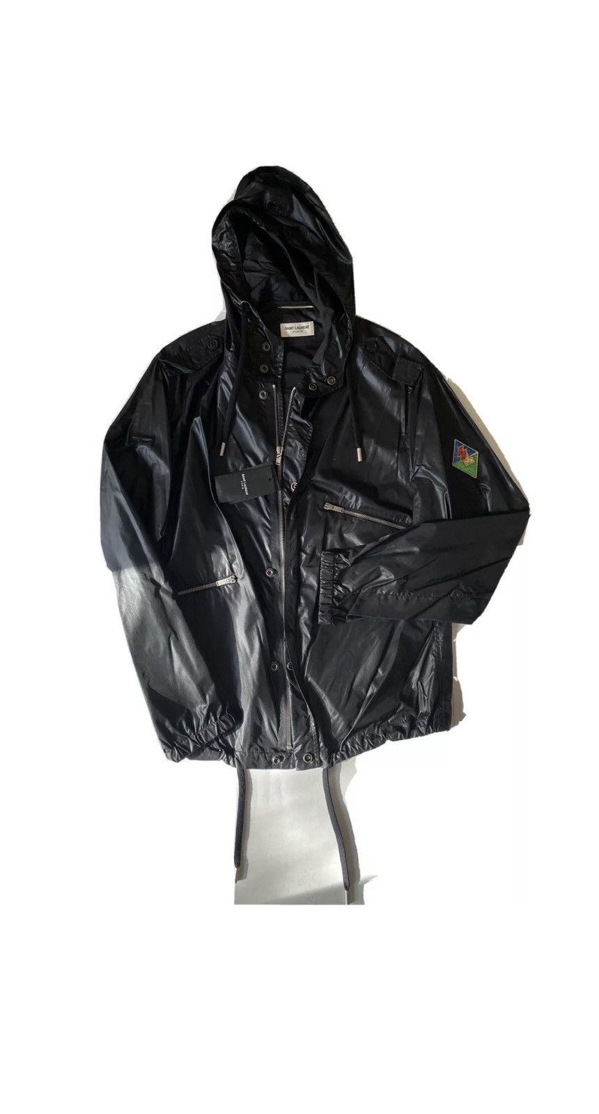 Saint laurent windbreaker clearance