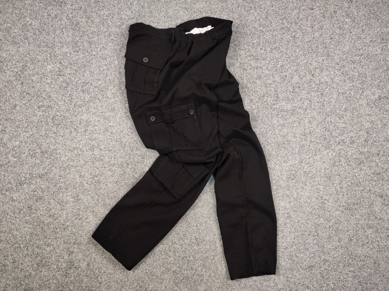 Japanese Brand Vintage Japan Multi Pocket Cargo Black Pants Travis Scott Size US 36 / EU 52 - 18 Thumbnail