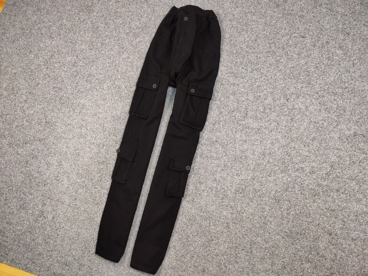 Japanese Brand Vintage Japan Multi Pocket Cargo Black Pants Travis Scott Size US 36 / EU 52 - 3 Thumbnail