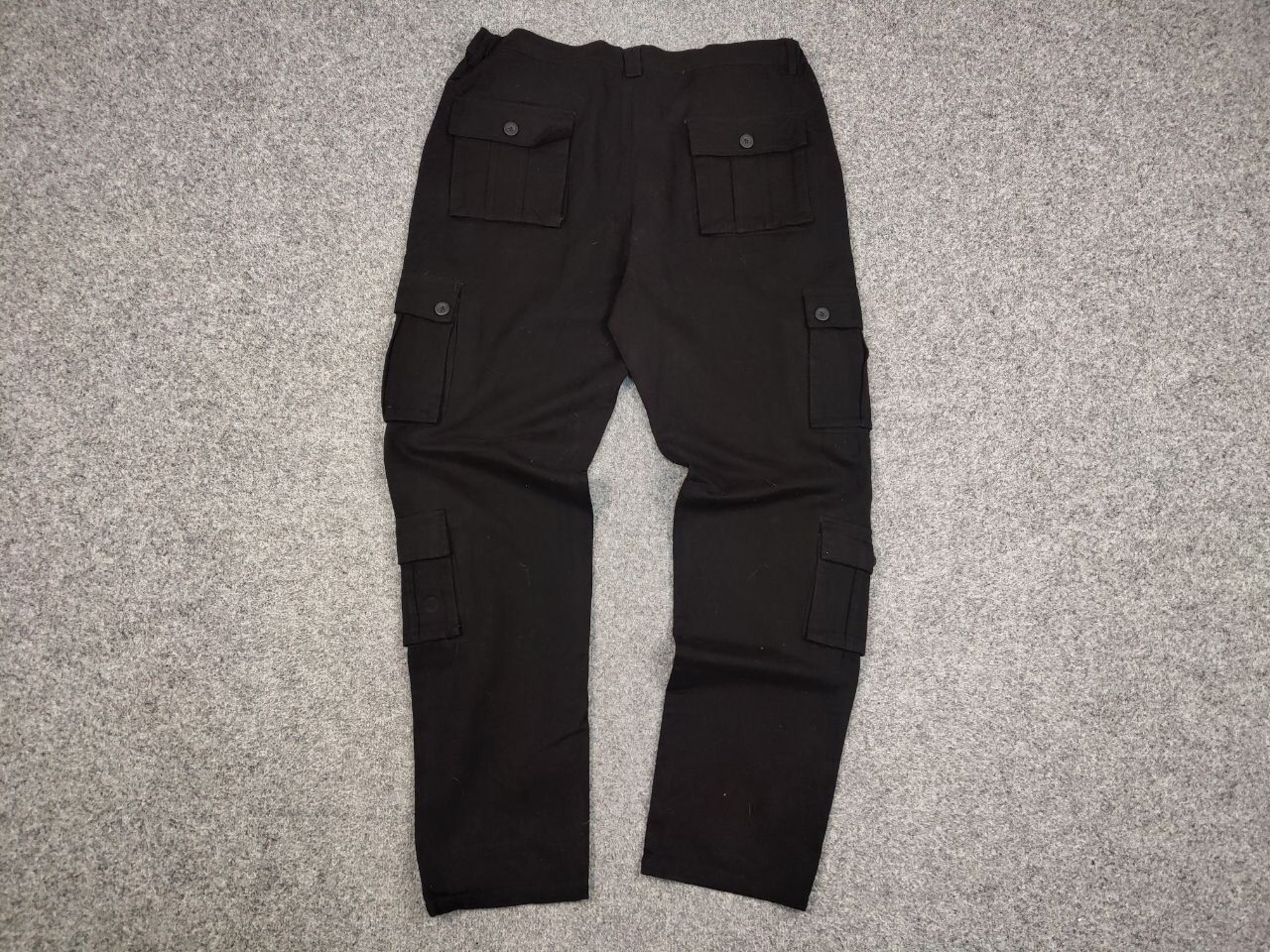 Japanese Brand Vintage Japan Multi Pocket Cargo Black Pants Travis Scott Size US 36 / EU 52 - 16 Thumbnail