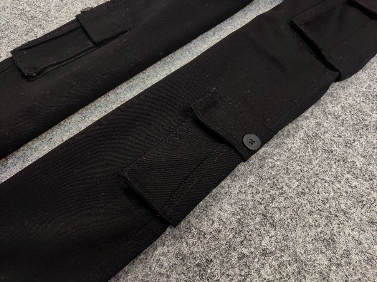Japanese Brand Vintage Japan Multi Pocket Cargo Black Pants Travis Scott Size US 36 / EU 52 - 6 Thumbnail
