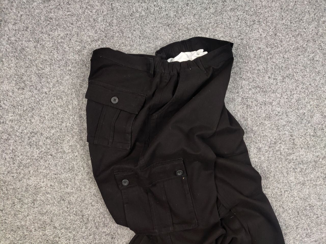 Japanese Brand Vintage Japan Multi Pocket Cargo Black Pants Travis Scott Size US 36 / EU 52 - 19 Thumbnail