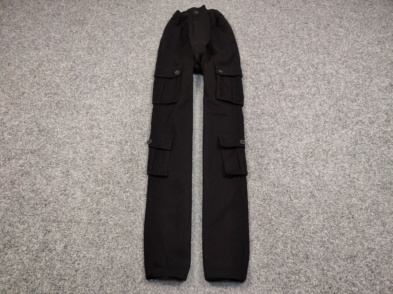 Japanese Brand Vintage Japan Multi Pocket Cargo Black Pants Travis Scott Size US 36 / EU 52 - 2 Thumbnail