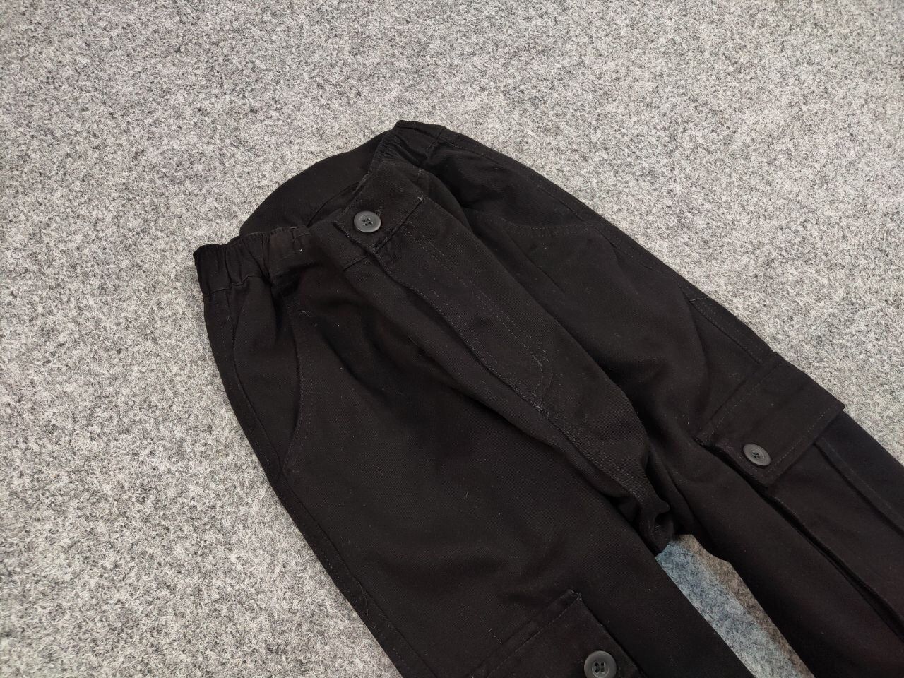 Japanese Brand Vintage Japan Multi Pocket Cargo Black Pants Travis Scott Size US 36 / EU 52 - 13 Thumbnail
