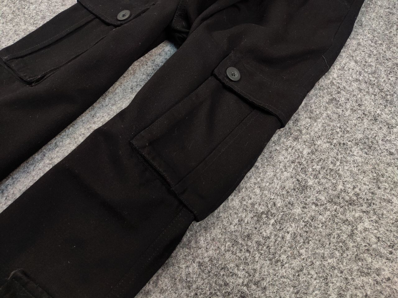 Japanese Brand Vintage Japan Multi Pocket Cargo Black Pants Travis Scott Size US 36 / EU 52 - 7 Thumbnail