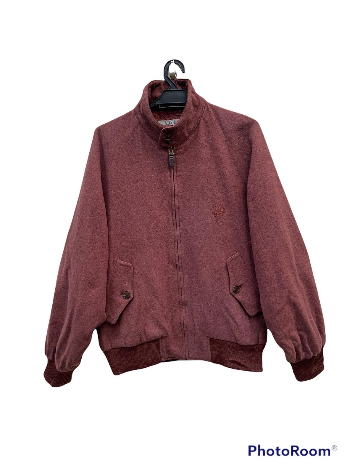 Beverly Hills Polo Club VINTAGE BEVERLY HILLS POLO CLUB VARSITY WOOL Size US L / EU 52-54 / 3 - 1 Thumbnail