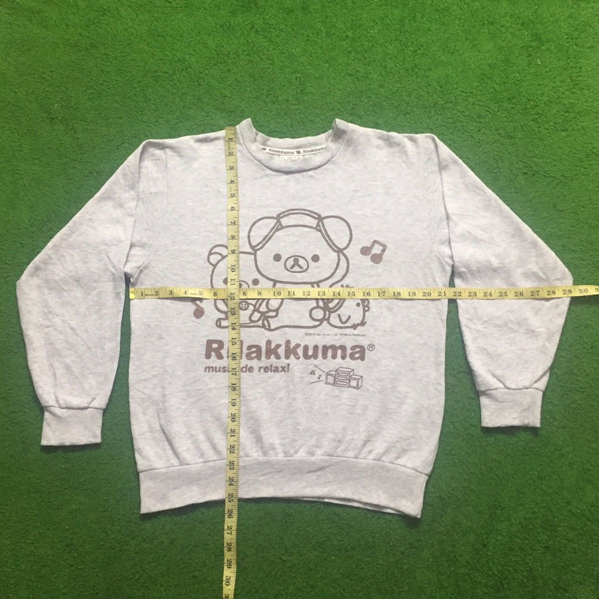 Cartoon Network × Japanese Brand Vintage Rilakkuma Big Logo Sweatshirt Size US M / EU 48-50 / 2 - 3 Thumbnail