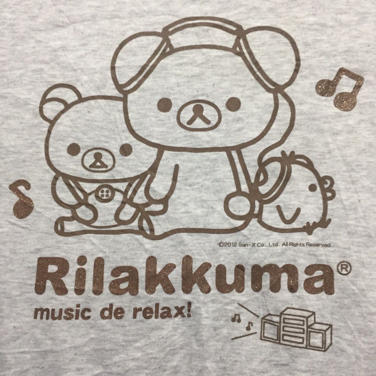 Cartoon Network × Japanese Brand Vintage Rilakkuma Big Logo Sweatshirt Size US M / EU 48-50 / 2 - 2 Thumbnail