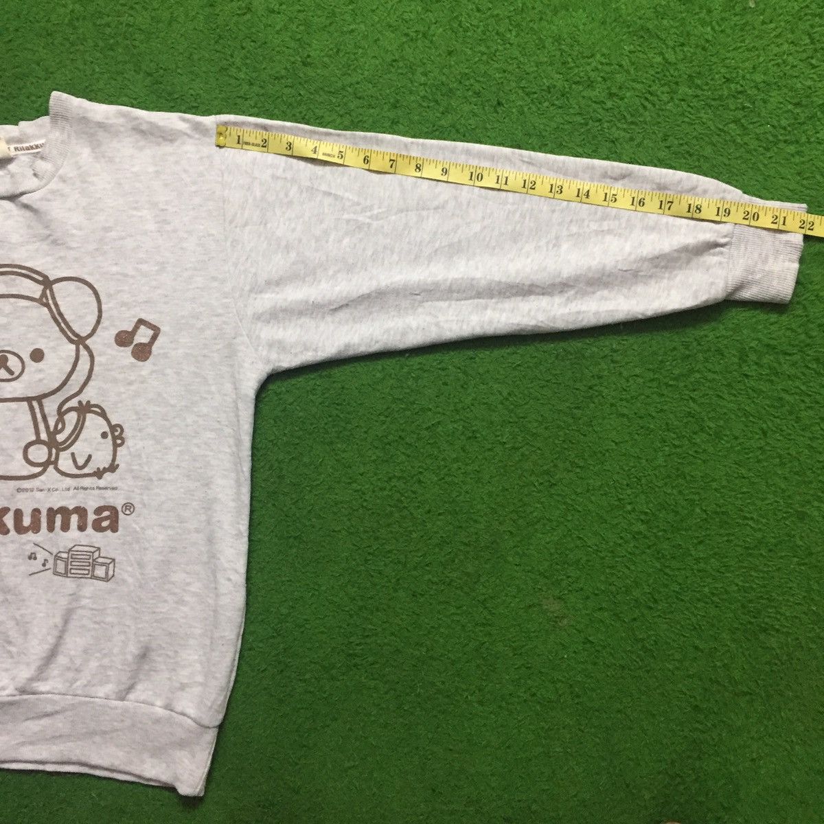 Cartoon Network × Japanese Brand Vintage Rilakkuma Big Logo Sweatshirt Size US M / EU 48-50 / 2 - 4 Thumbnail