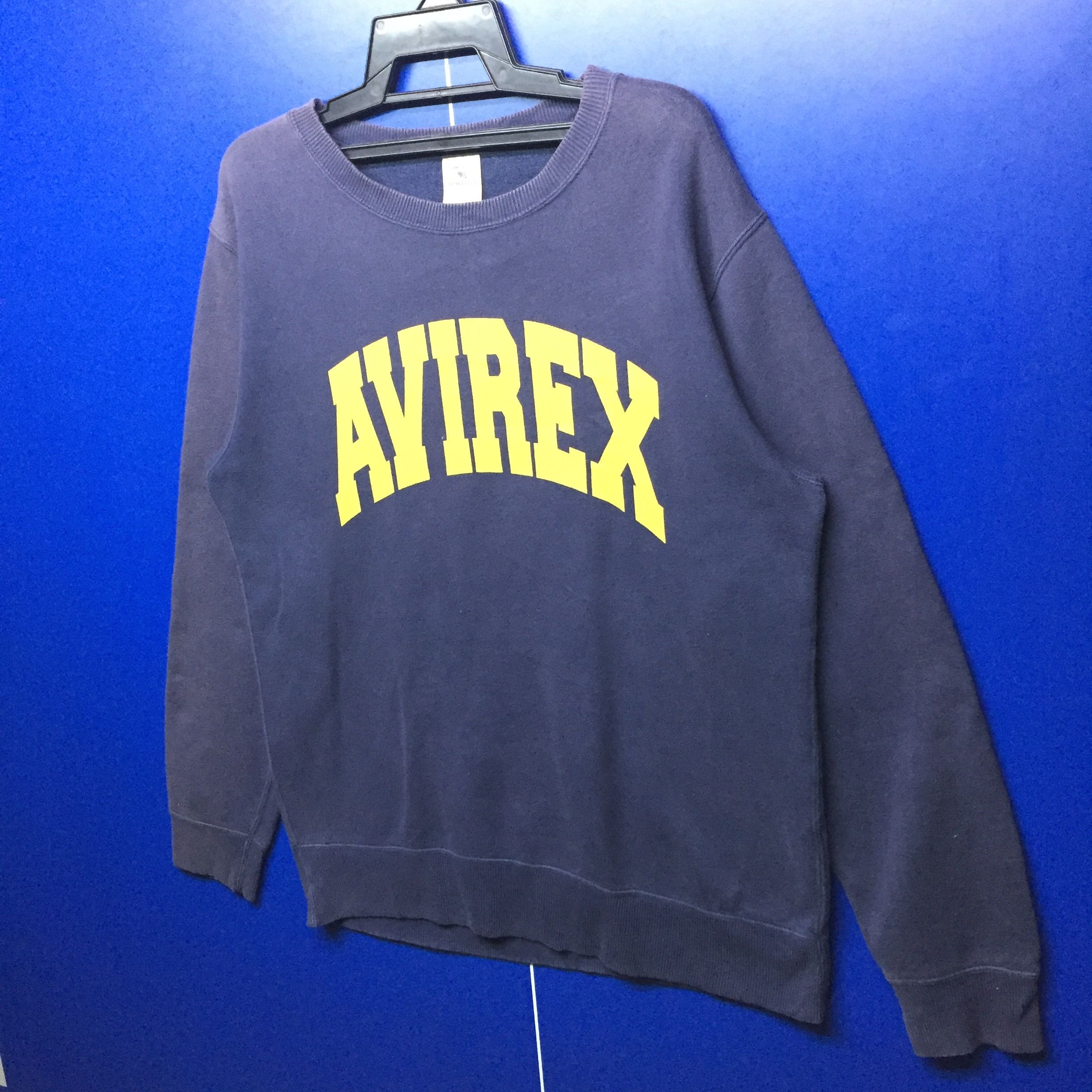 Avirex × Japanese Brand Vintage 90s Avirex Usa Ambroidery Big Logo Sweatshirt Size US M / EU 48-50 / 2 - 3 Thumbnail