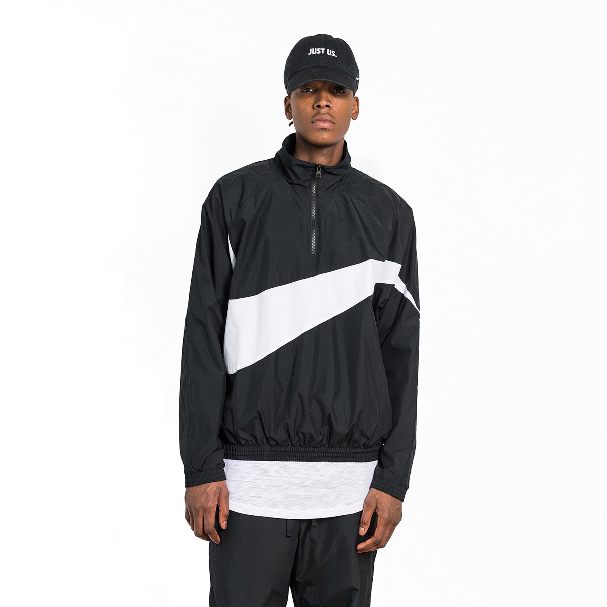 Kith nike big swoosh quarter zip sale