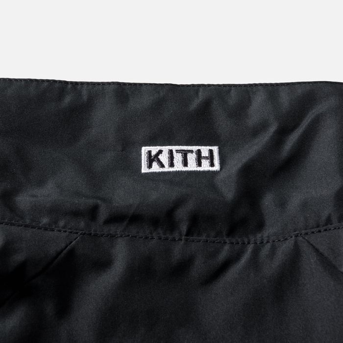 Kith nike big online swoosh quarter zip black