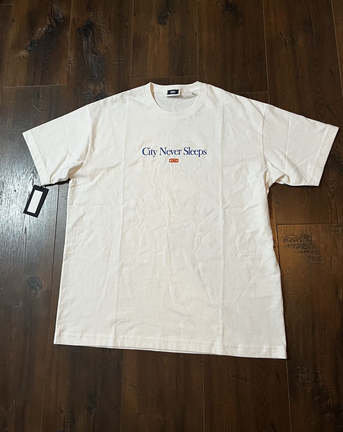 Kith Kith City never sleeps t-shirt | Grailed