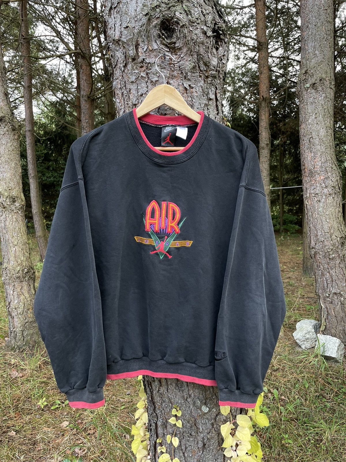Jordan Brand Nike Jordan Vintage Sweatshirt Crewneck Size US M / EU 48-50 / 2 - 1 Thumbnail