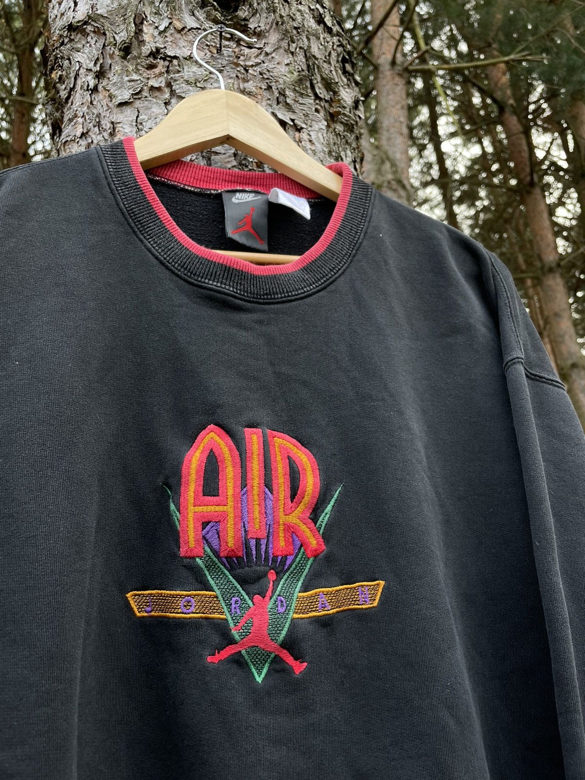 Jordan Brand Nike Jordan Vintage Sweatshirt Crewneck Size US M / EU 48-50 / 2 - 2 Thumbnail