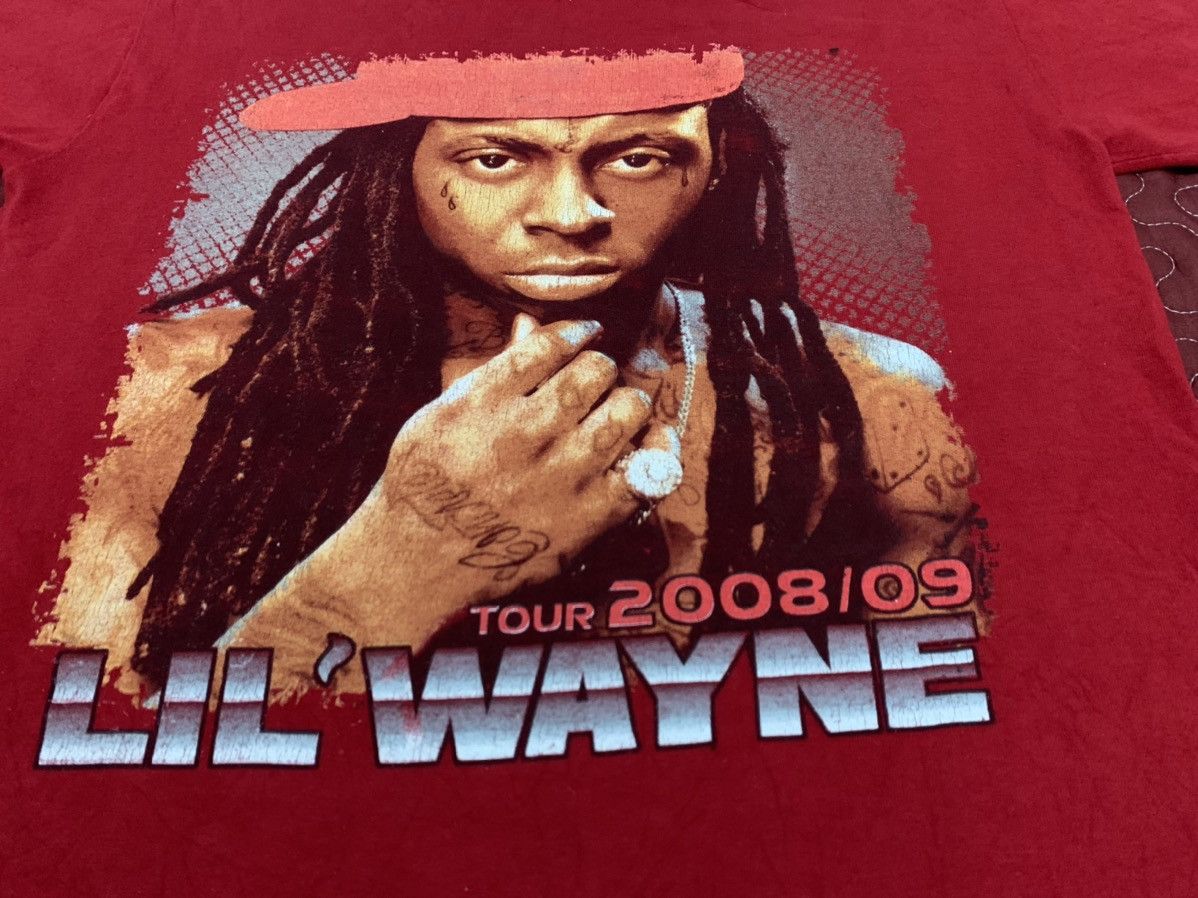 Lil Wayne × Rap Tees × Vintage Lil’ Wayne 2008/2009 Tour Tees Size US M / EU 48-50 / 2 - 3 Thumbnail