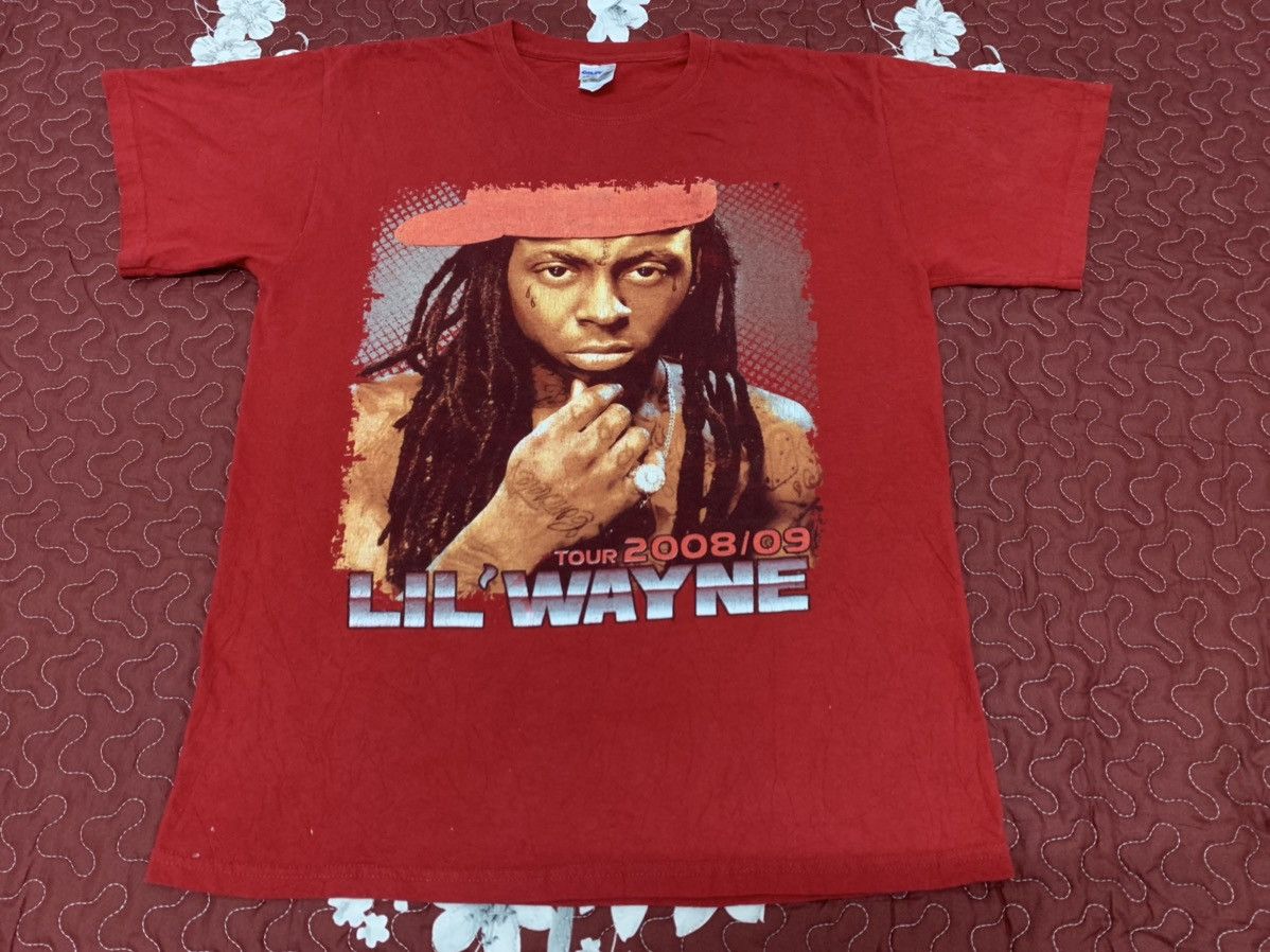 Lil Wayne × Rap Tees × Vintage Lil’ Wayne 2008/2009 Tour Tees Size US M / EU 48-50 / 2 - 2 Thumbnail