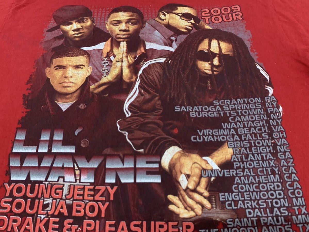 Lil Wayne × Rap Tees × Vintage Lil’ Wayne 2008/2009 Tour Tees Size US M / EU 48-50 / 2 - 7 Thumbnail