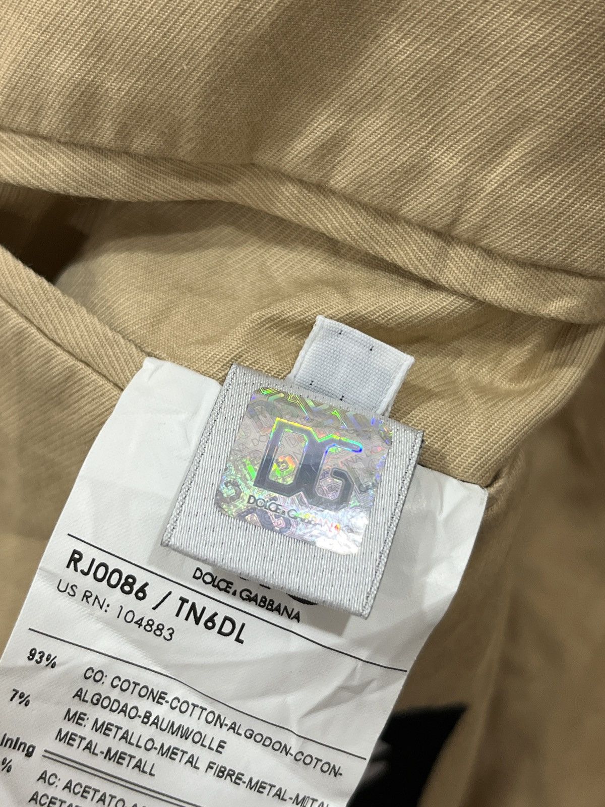 Dolce & Gabbana (Tt). DOLCE & GABBANA Size US S / EU 44-46 / 1 - 8 Thumbnail