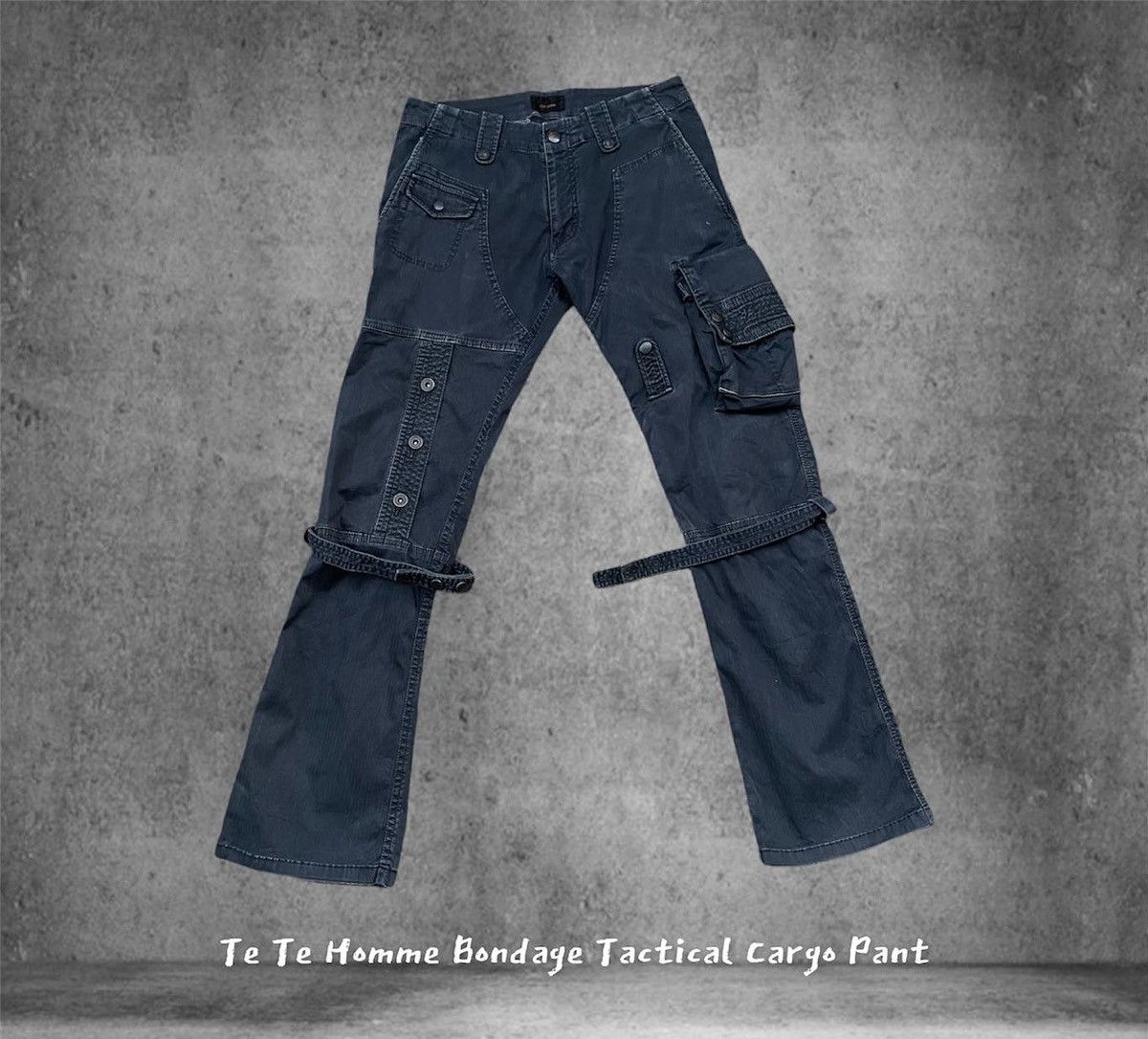 PLAG by tete homme Bondage Cargo Pants