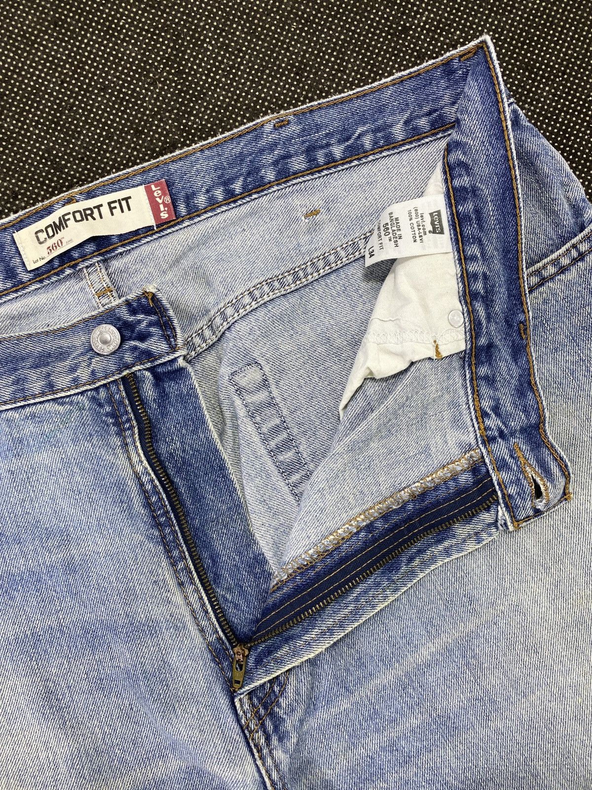 Levi's VINTAGE LEVI'S 560 BLUE WASH JEANS-J527 Size US 40 / EU 56 - 5 Thumbnail