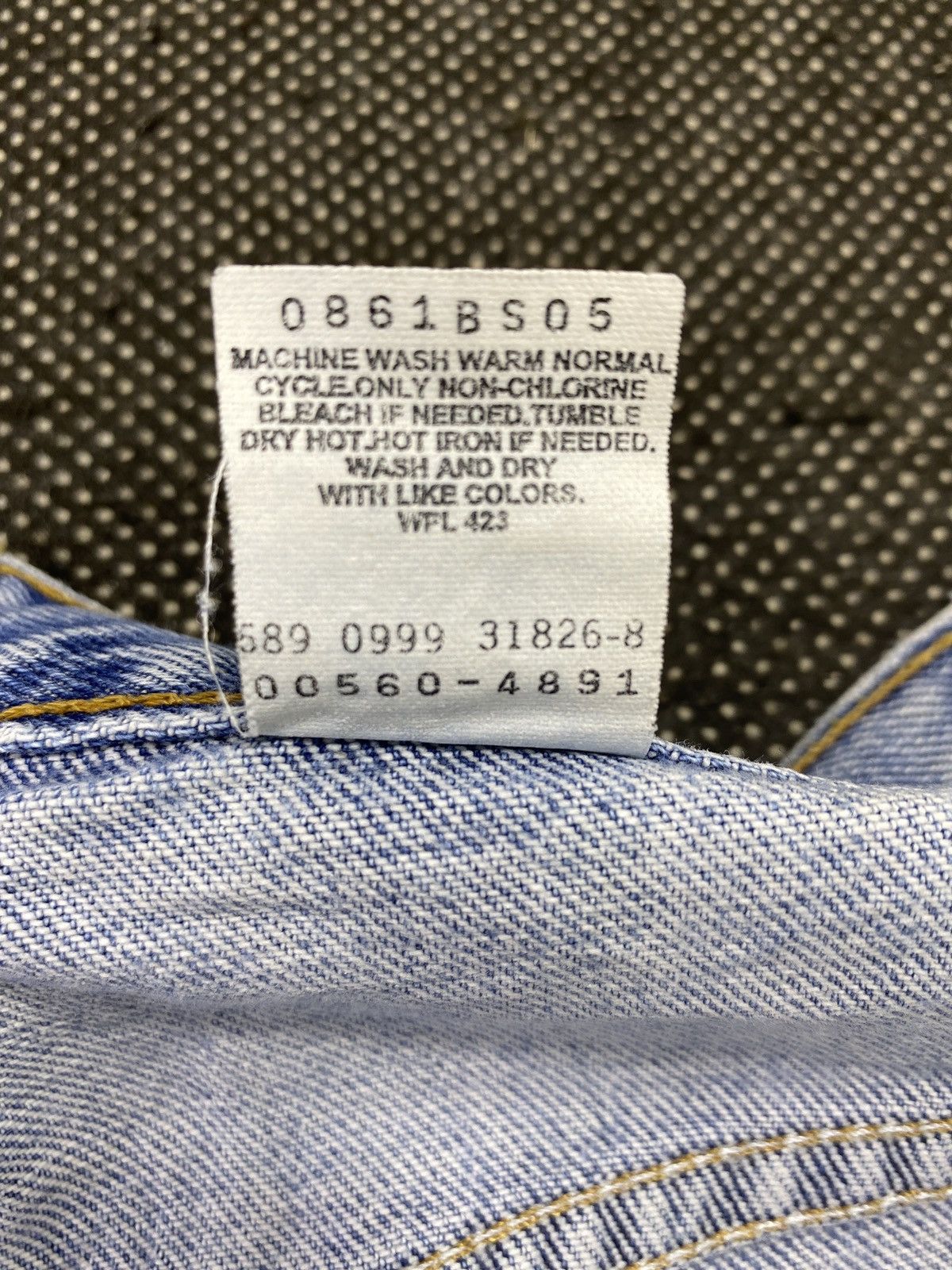 Levi's VINTAGE LEVI'S 560 BLUE WASH JEANS-J529 Size US 32 / EU 48 - 8 Thumbnail