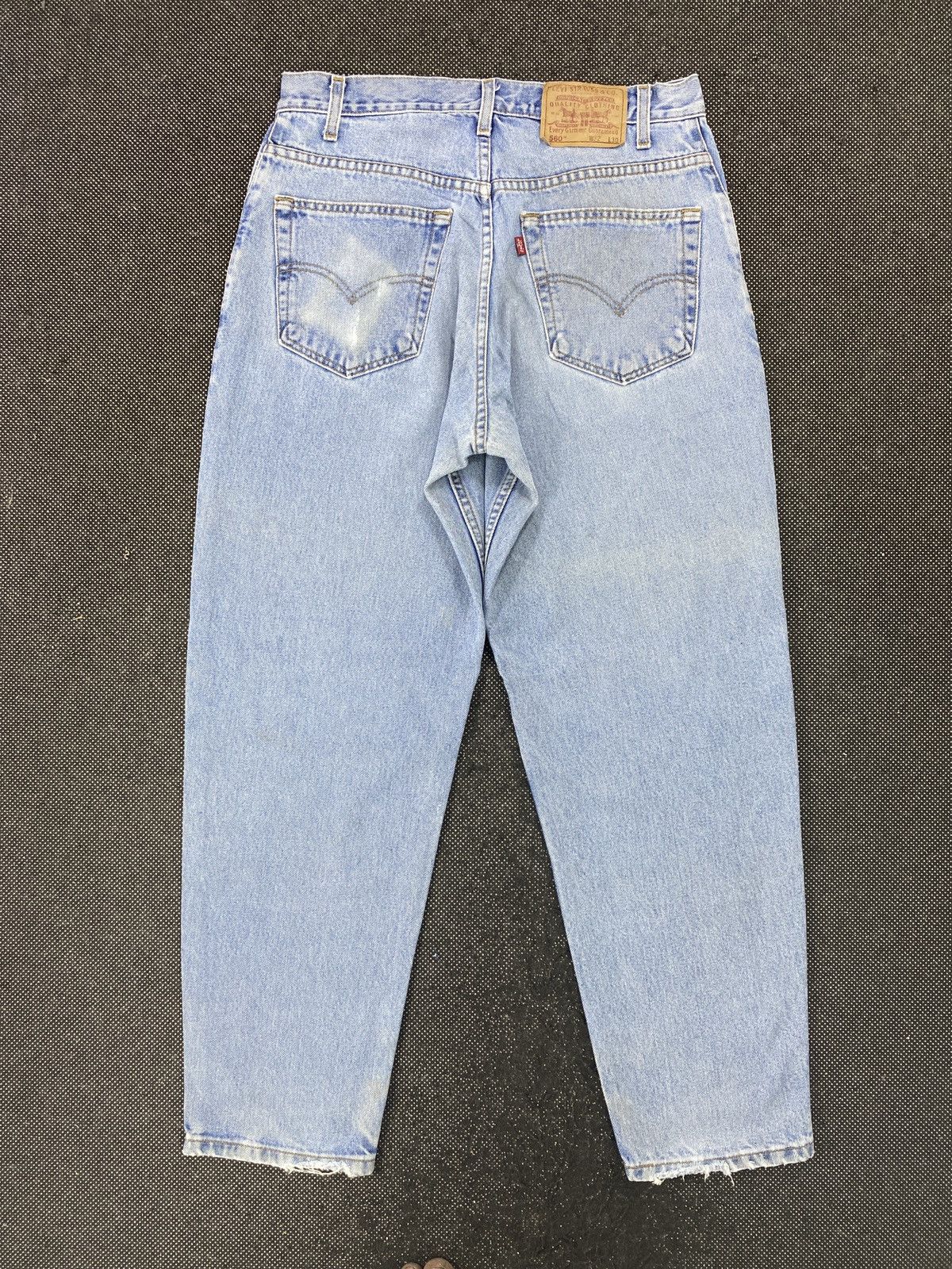 Levi's VINTAGE LEVI'S 560 BLUE WASH JEANS-J529 Size US 32 / EU 48 - 3 Thumbnail