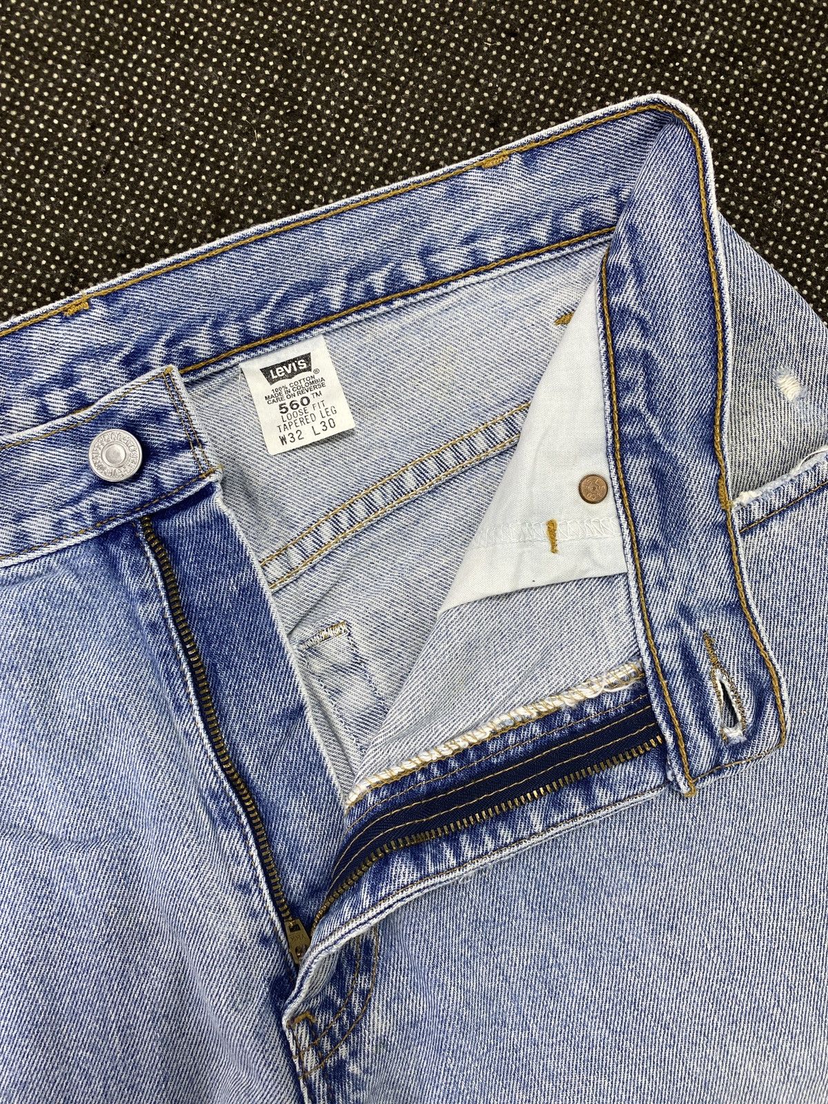 Levi's VINTAGE LEVI'S 560 BLUE WASH JEANS-J529 Size US 32 / EU 48 - 5 Thumbnail