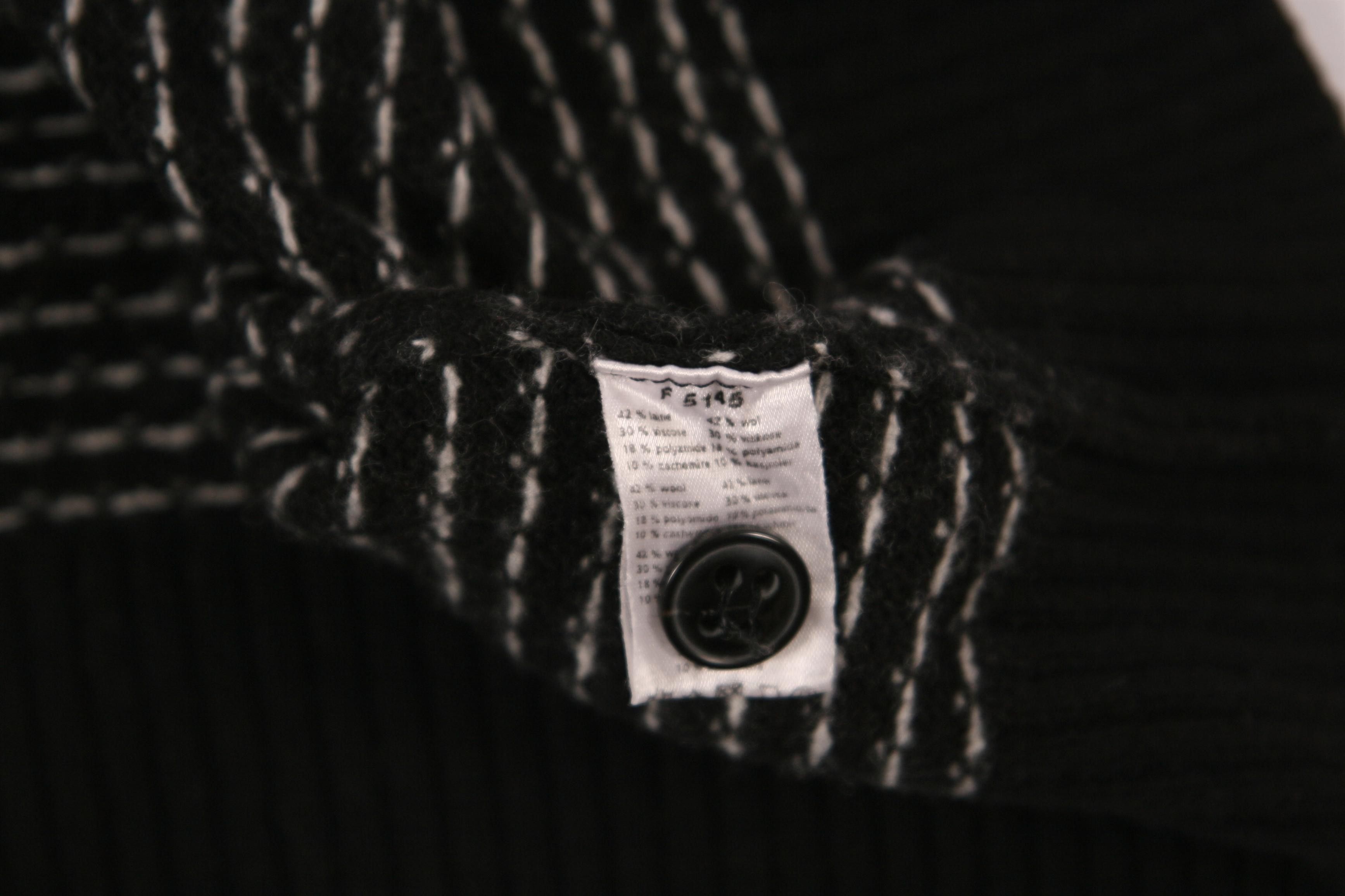 Lacoste Lacoste Ornamental Intarsia Wool Blend Turtleneck Sweater Size US XL / EU 56 / 4 - 7 Thumbnail