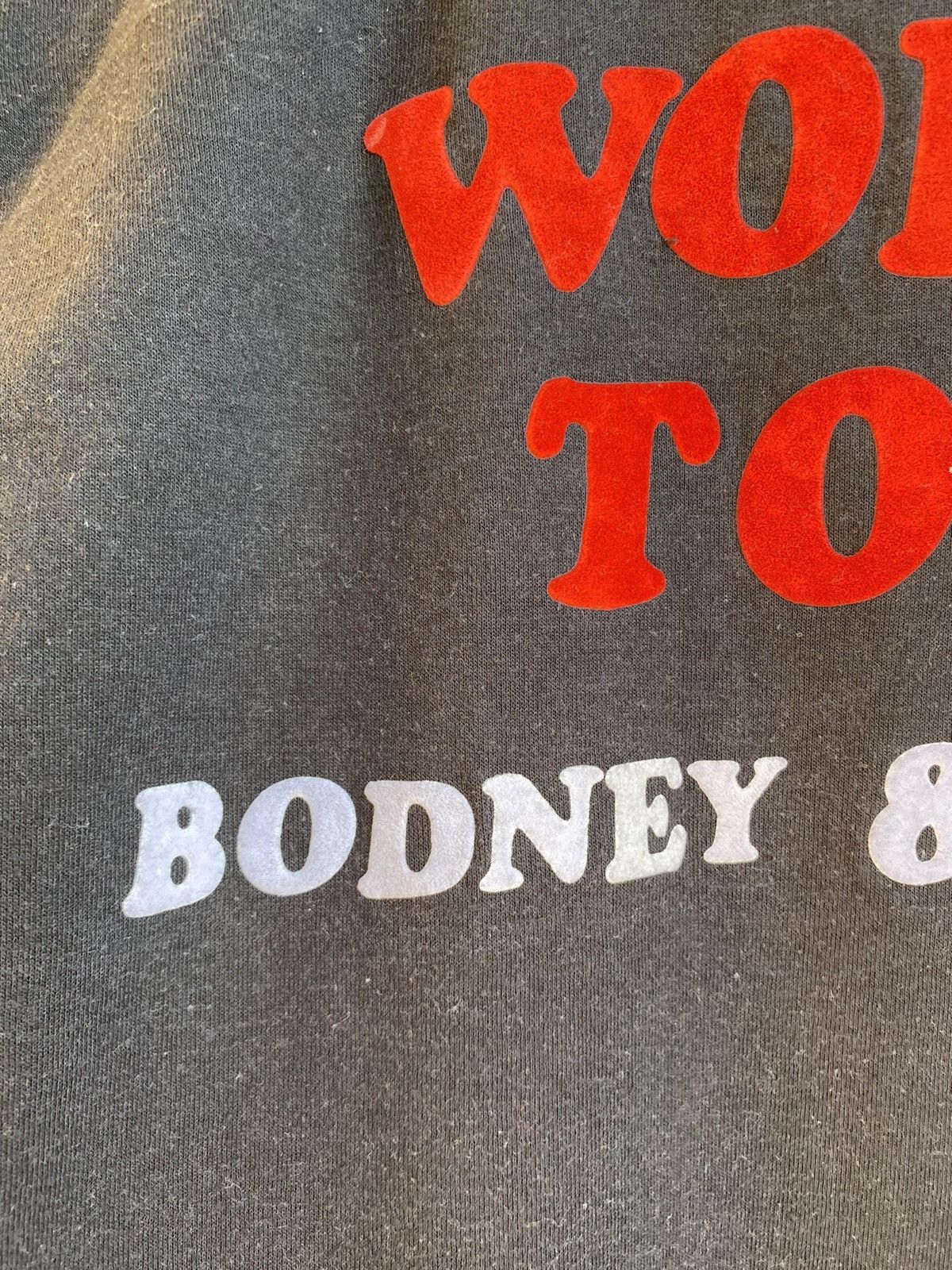 Band Tees EXTREMELY RARE! 1986 The Clique Bodney World Tour Rock Tee Size US XL / EU 56 / 4 - 11 Thumbnail