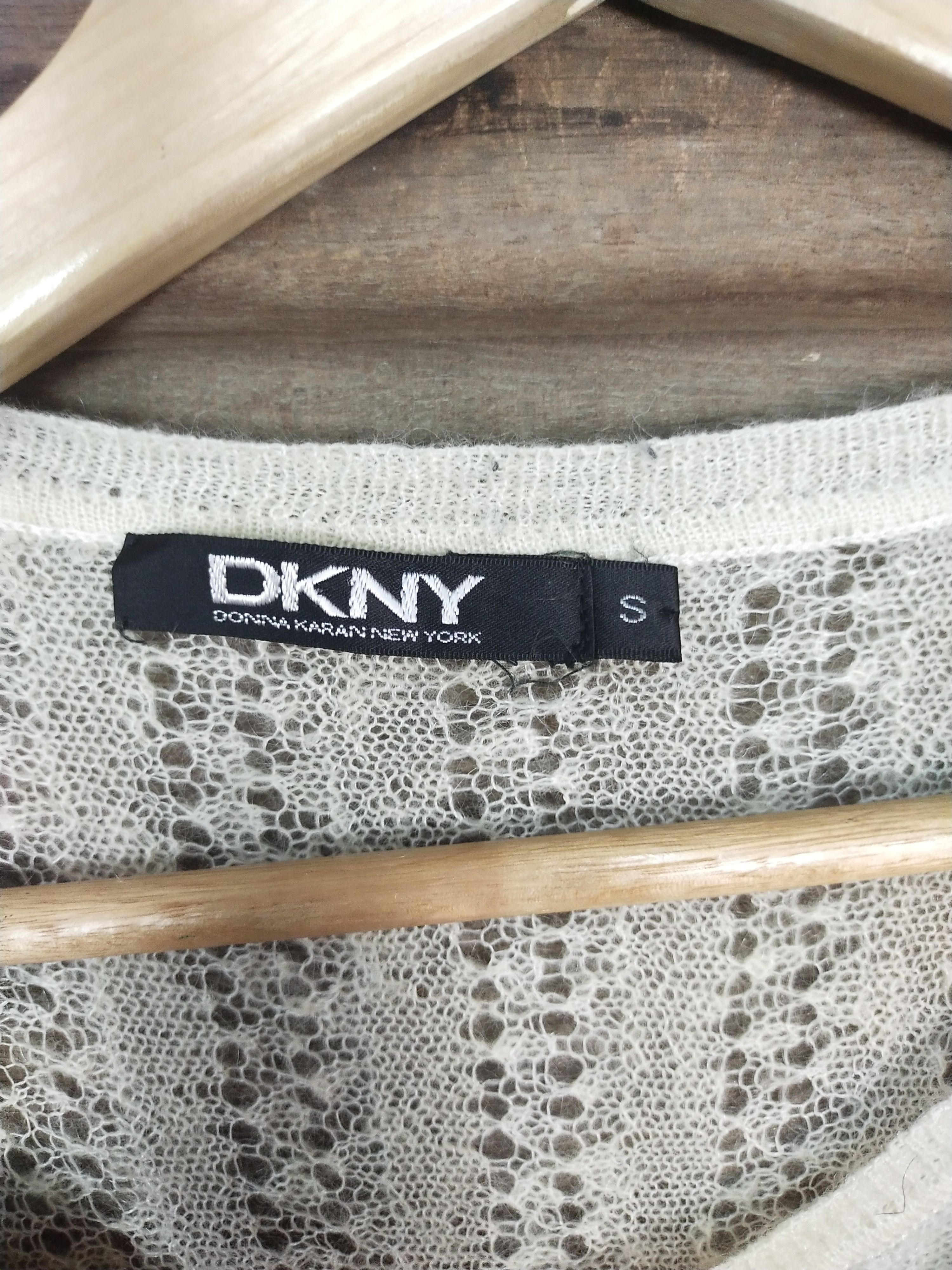 Donna Karan × Japanese Brand Donna Karan New York cream knitwear #S223 Size S / US 4 / IT 40 - 7 Thumbnail