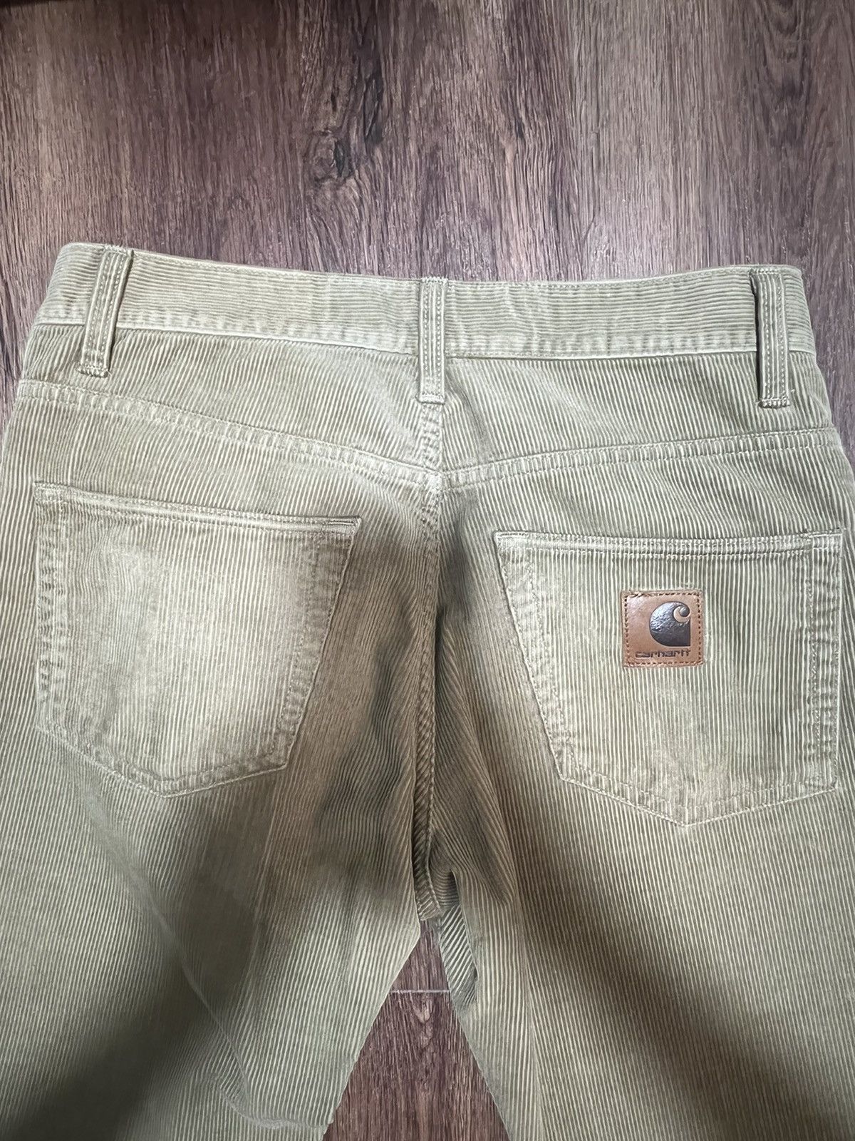 Carhartt WIP Khaki Corduroy Pants - Sz 30/32