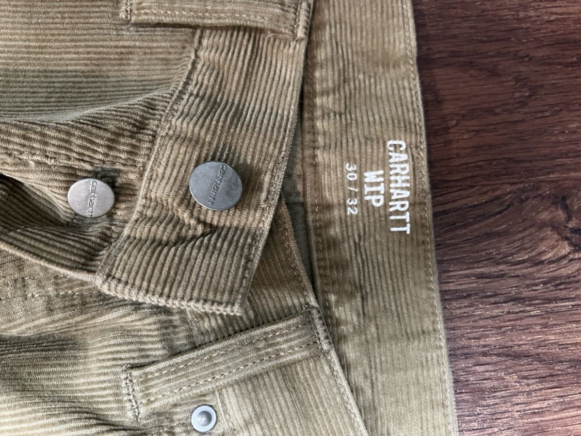 Carhartt WIP Khaki Corduroy Pants - Sz 30/32