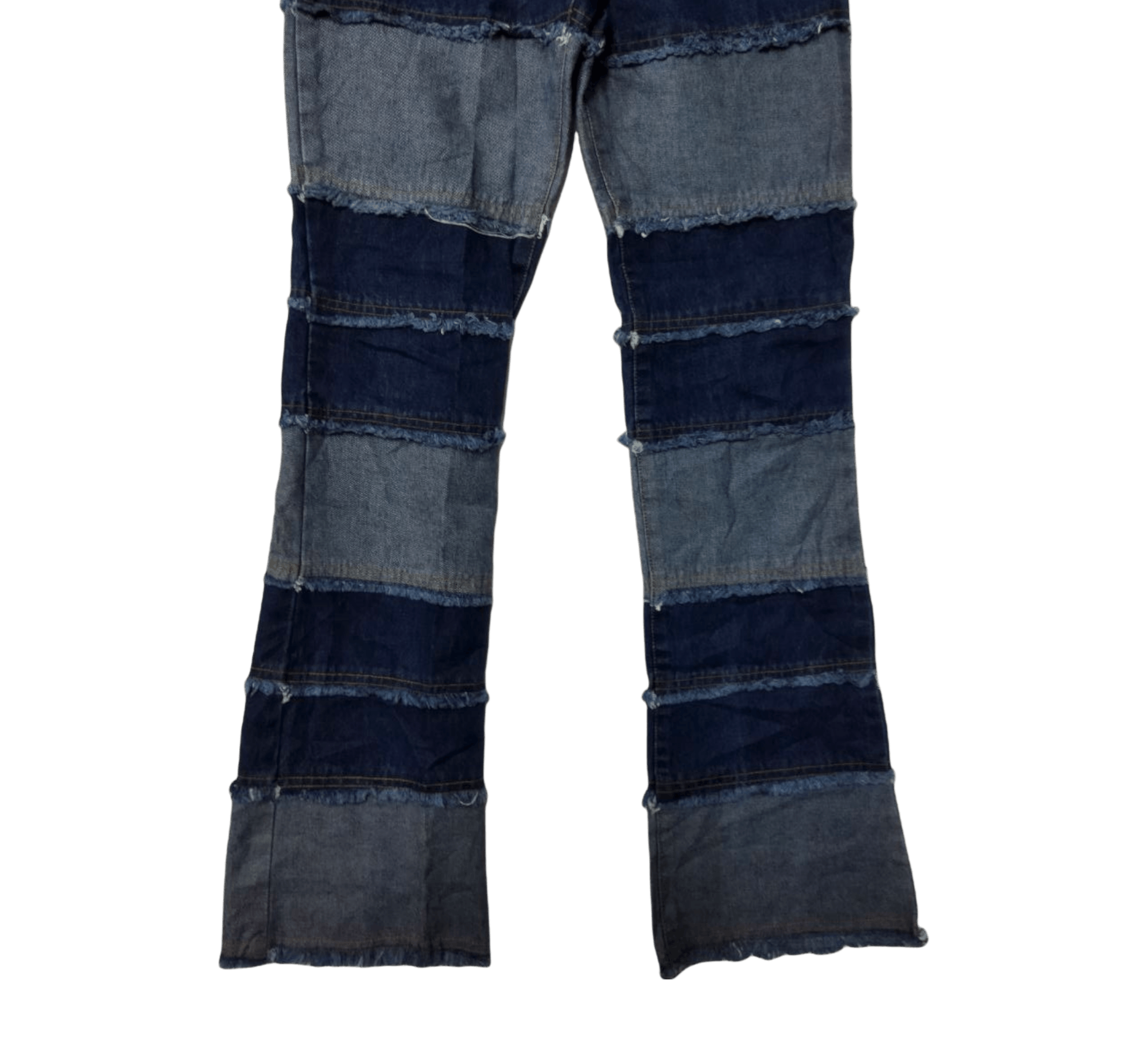 Japanese Brand Japanese Brand Hagi Blue Flared Jeans Size US 27 - 3 Thumbnail