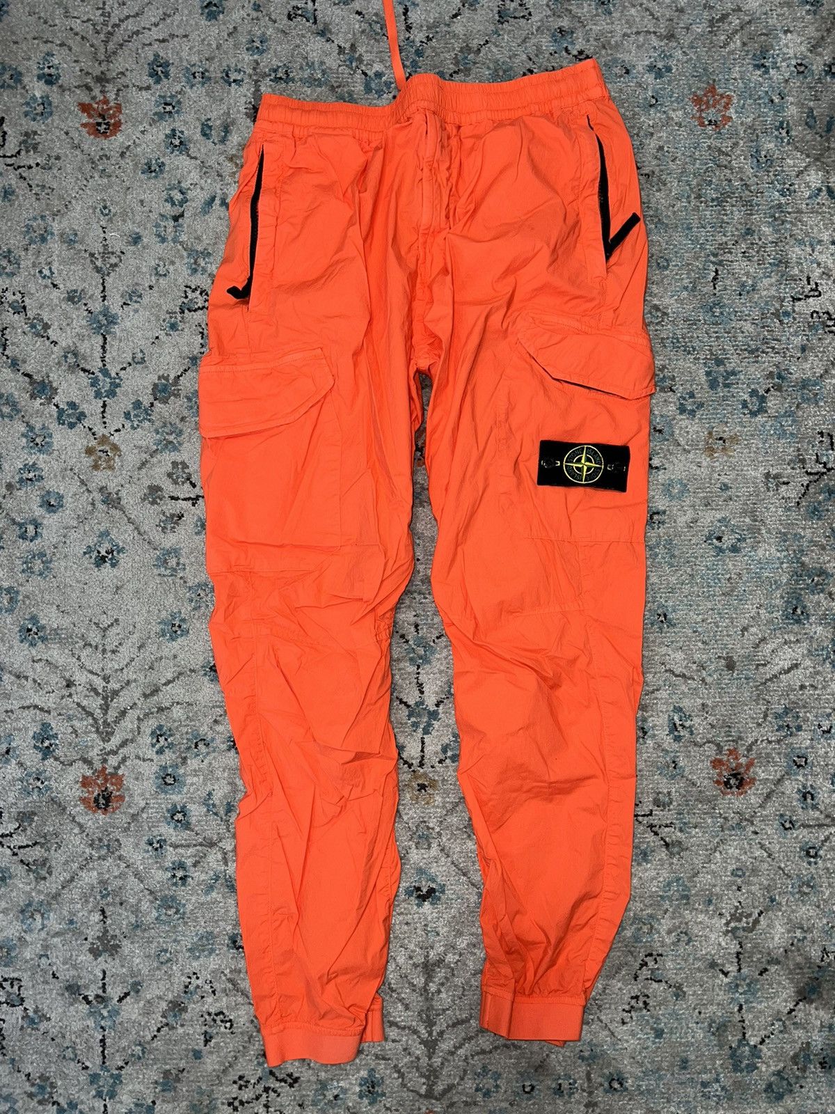 Stone Island Stone Island Thin Cargo Pant Size 32 Orange Size US 32 / EU 48 - 1 Thumbnail