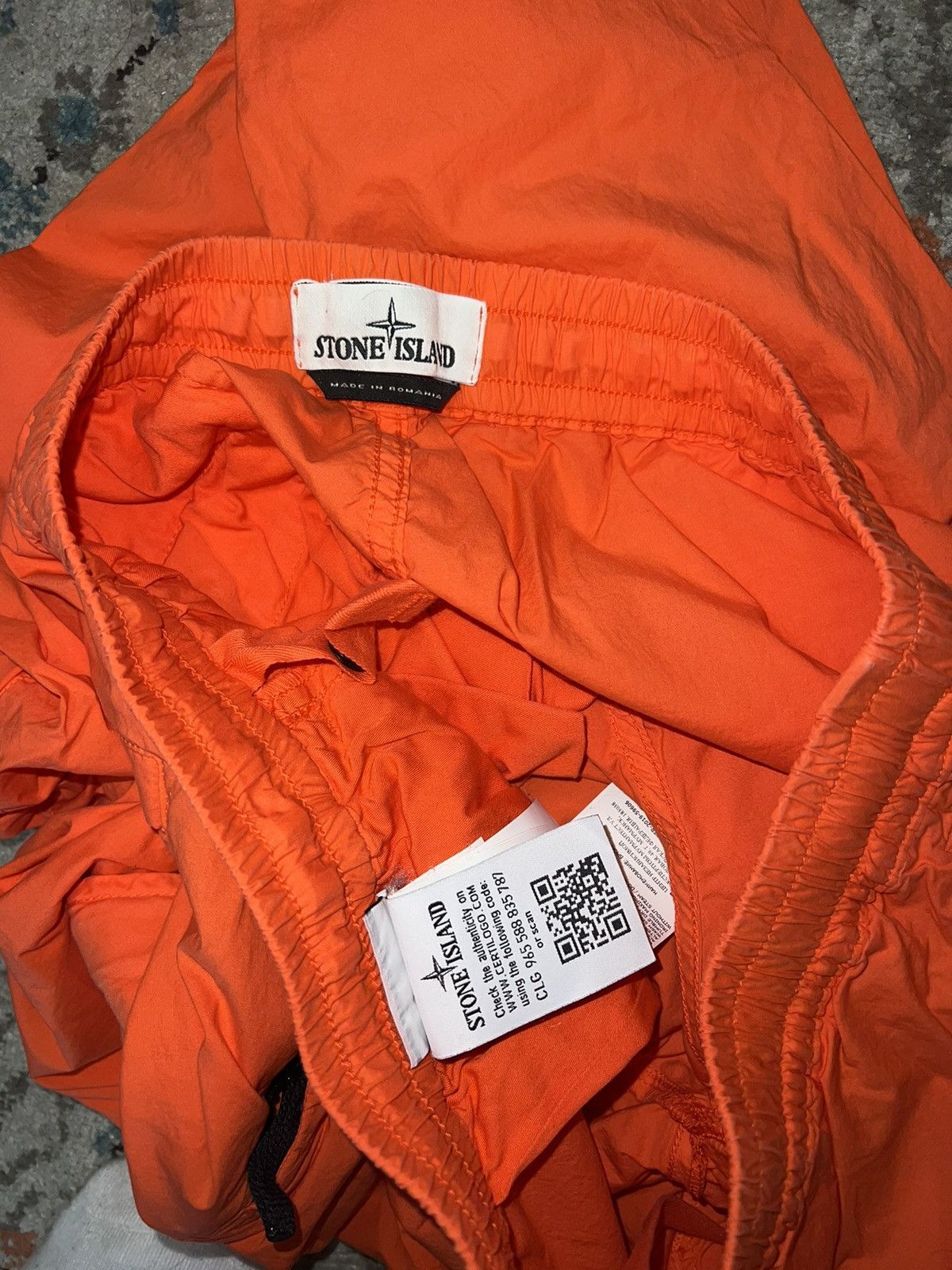 Stone Island Stone Island Thin Cargo Pant Size 32 Orange Size US 32 / EU 48 - 3 Thumbnail