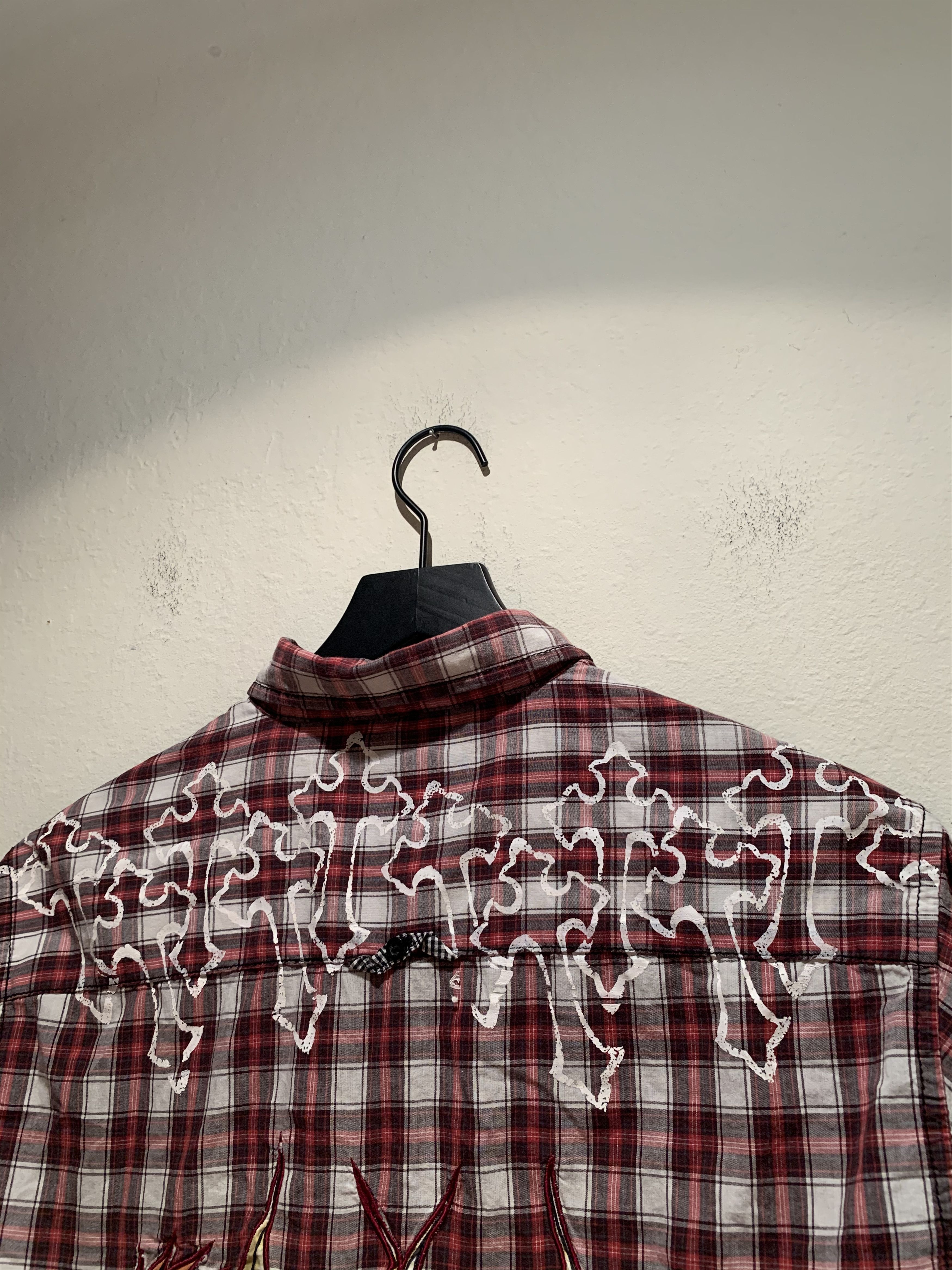 Ed Hardy *RARE* Vintage Ed Hardy Studded Embroidered Button Shirt - S Size US S / EU 44-46 / 1 - 6 Thumbnail