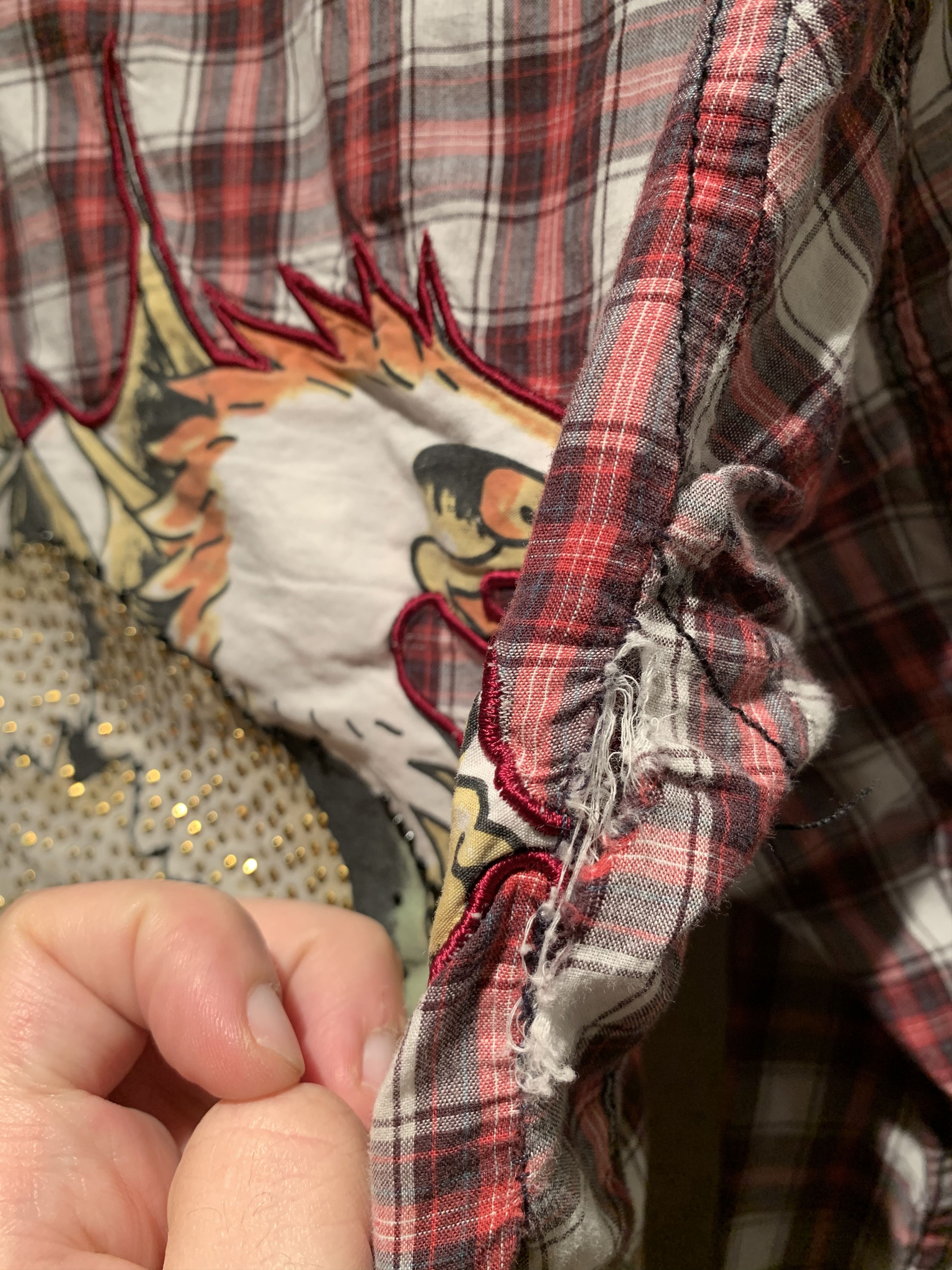 Ed Hardy *RARE* Vintage Ed Hardy Studded Embroidered Button Shirt - S Size US S / EU 44-46 / 1 - 10 Thumbnail