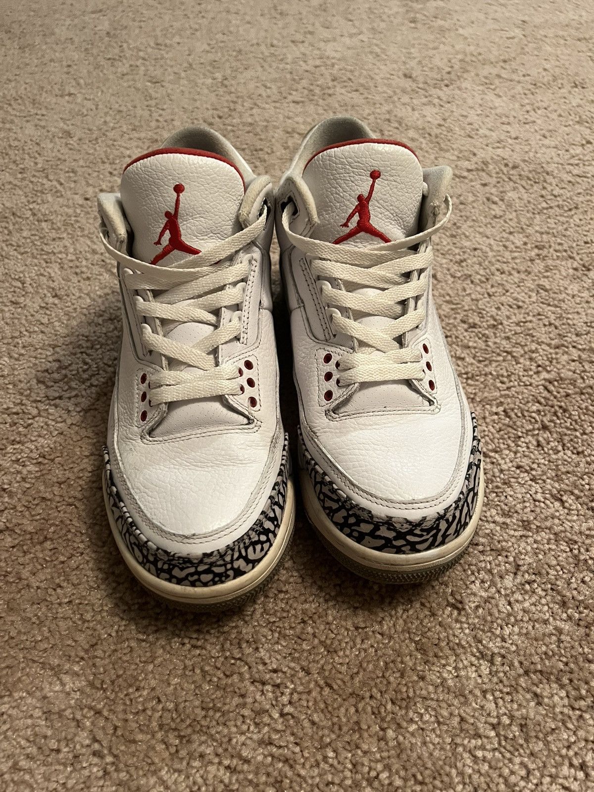 Jordan Brand Air Jordan 3 Retro White Cement ‘88 Dunk Contest (2013) Size US 8 / EU 41 - 2 Thumbnail
